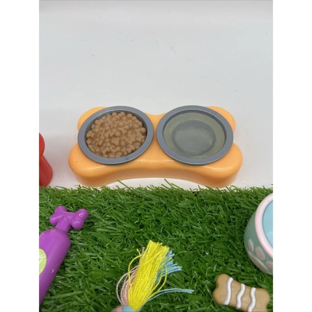 Glitter Girls Plush Puppy Dog Pet Set with Accessories Food Bowl Leash Toys